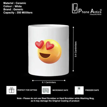 Love & Hearts - Mug Infographic