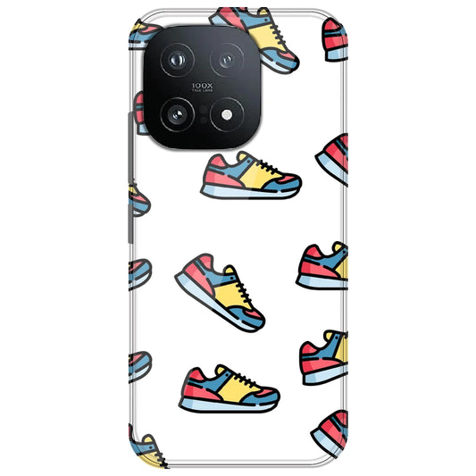 Sneakers - Clear Printed Silicone Case for iQOO 15
