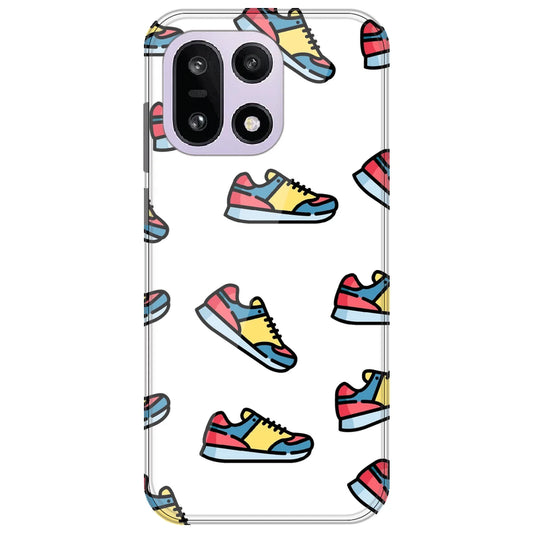 Sneakers - Clear Printed Silicone Case for OnePlus 15