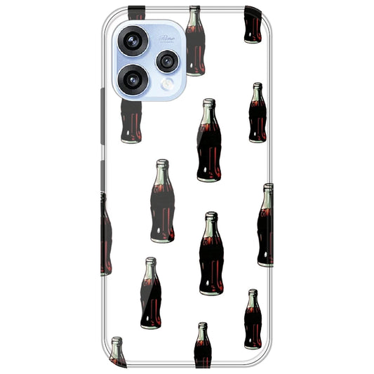 Soft Drinks - Clear Printed Silicone Case for Oppo Reno 15