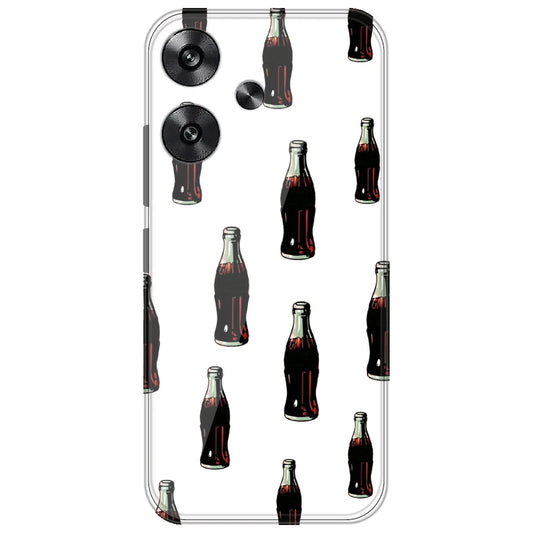Soft Drinks - Clear Printed Silicone Case for Poco F6