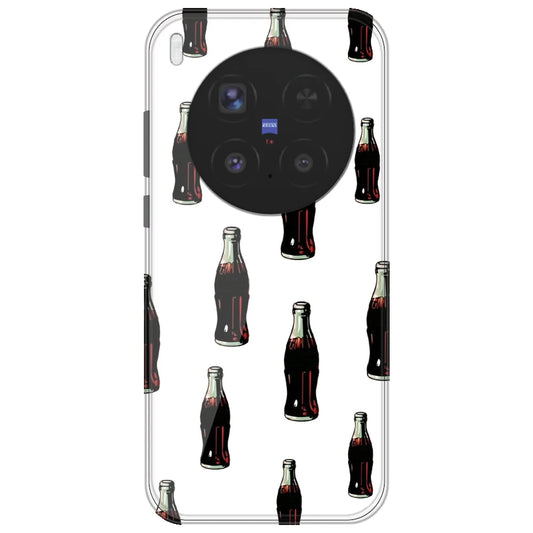 Soft Drinks - Clear Printed Silicone Case for Vivo X300 Pro