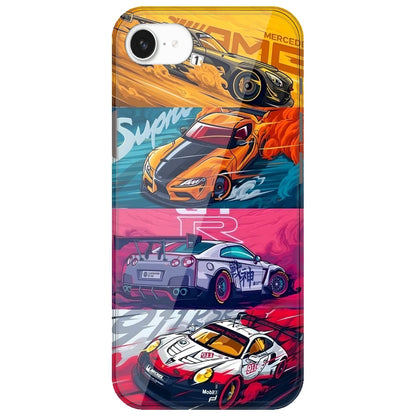 Sports Car - Printed Silicone Case for Apple iPhone 16e