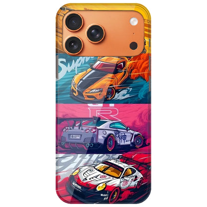 Sports Car - Printed Silicone Case for Apple iPhone 17 Pro Max