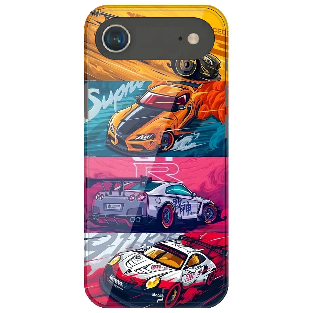 Sports Car - Printed Silicone Case for Apple iPhone Air