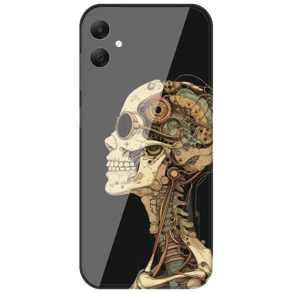 Steampunk Skull - Printed Silicone Case for Samsung Galaxy A06