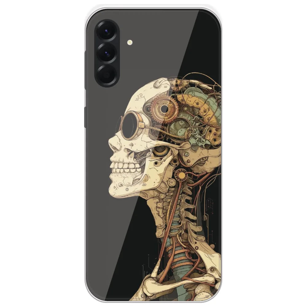 Steampunk Skull - Printed Silicone Case for Samsung Galaxy A56