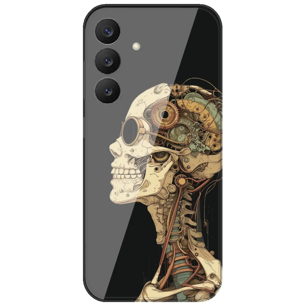 Steampunk Skull - Printed Silicone Case for Samsung Galaxy S26