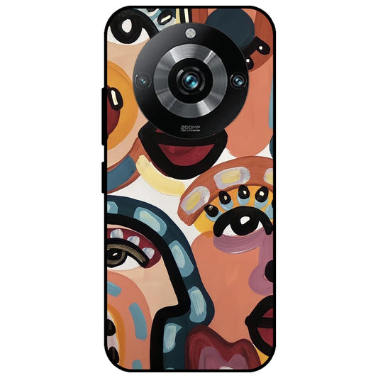 Stop & Stare - Glossy Metal Silicone Case for Realme 11 Pro Plus
