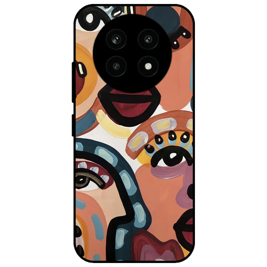 Stop & Stare - Glossy Metal Silicone Case for Realme 13 Pro 5G