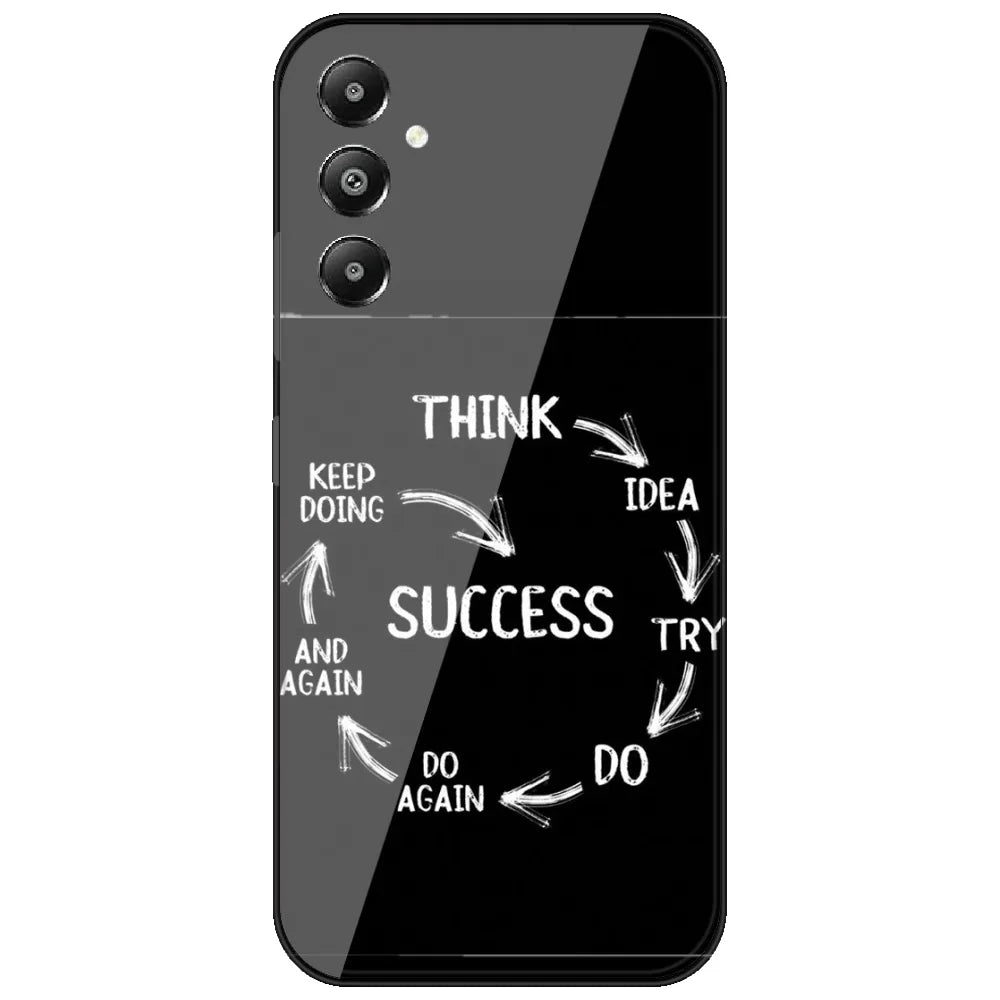 Success Cycle - Printed Silicone Case for Samsung Galaxy A05s