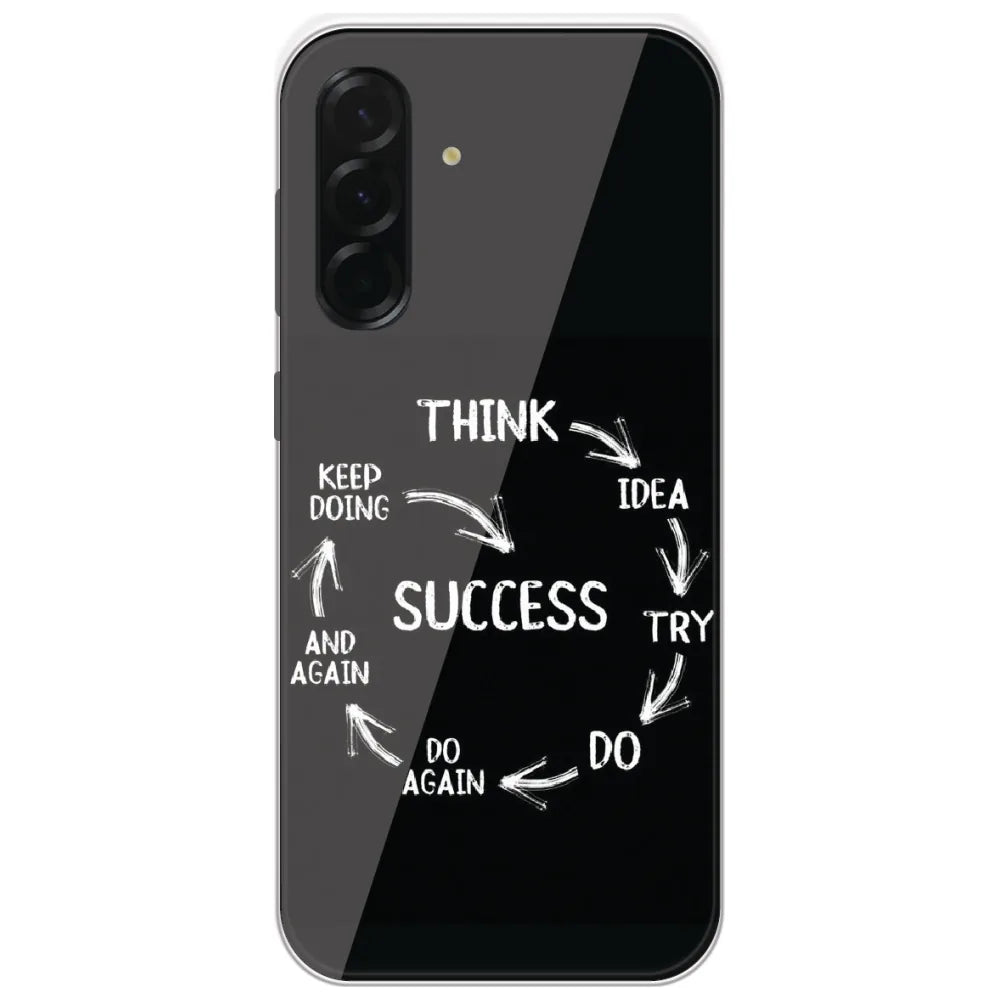 Success Cycle - Printed Silicone Case for Samsung Galaxy A36