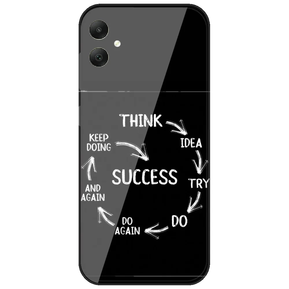 Success Cycle - Printed Silicone Case for Samsung Galaxy F05