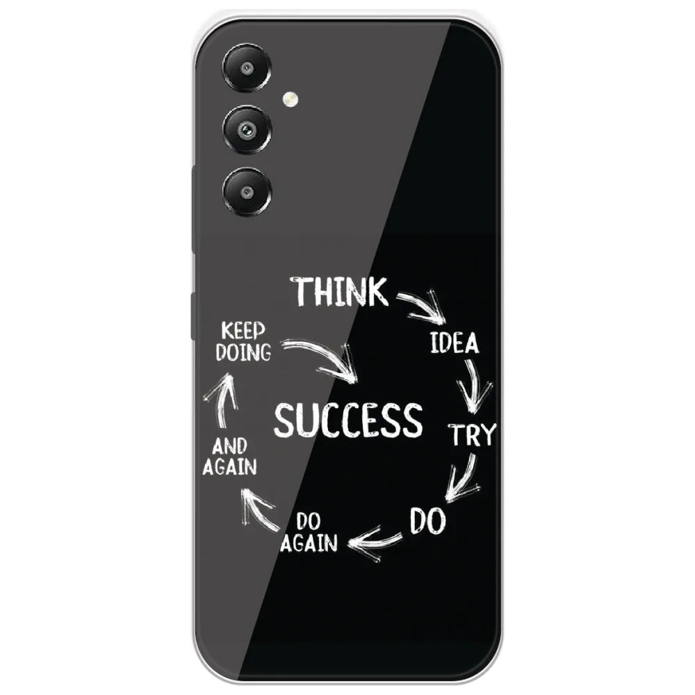 Success Cycle - Printed Silicone Case for Samsung Galaxy F15