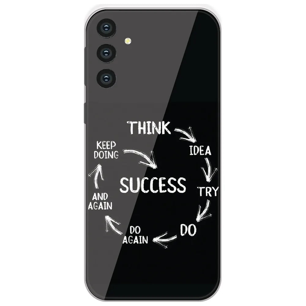 Success Cycle - Printed Silicone Case for Samsung Galaxy S24
