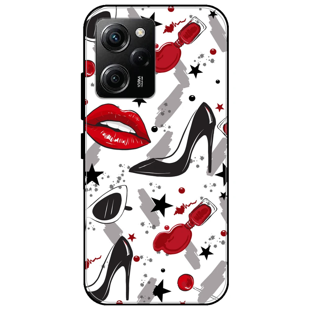 Swiftie Collage - Glossy Metal Silicone Case for Poco X5 Pro