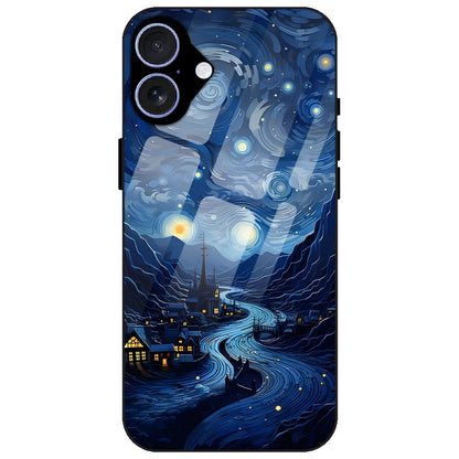 The Starry Night - Glass Case for Apple iPhone 17