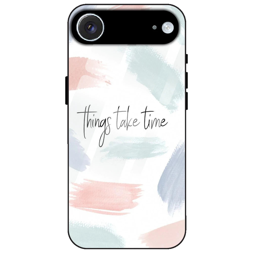 Things Take Time - Glass Case for Apple iPhone Air