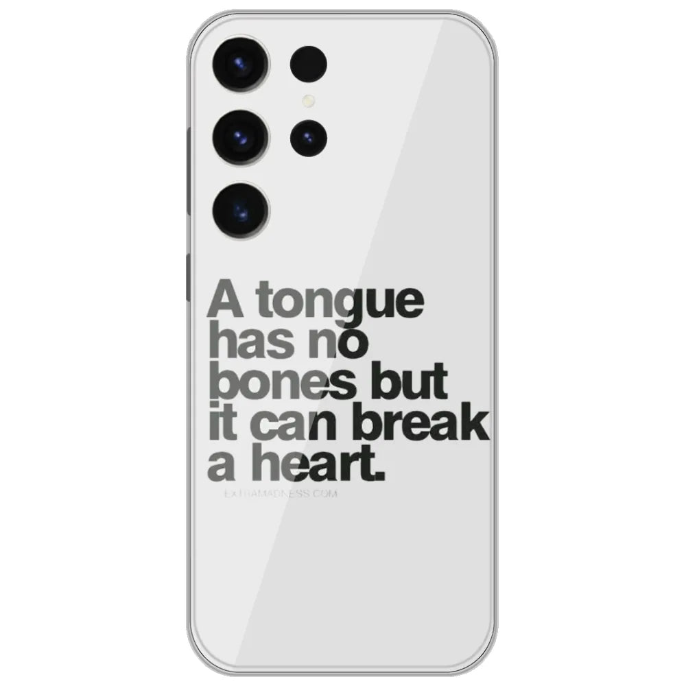 Tongue Has No Bones - Printed Silicone Case for Samsung Galaxy S26 Ultra