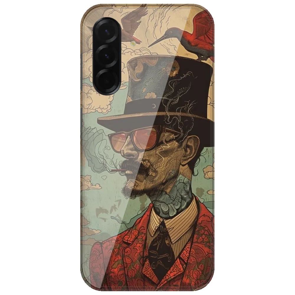Top Hat Gentleman - Printed Silicone Case for Samsung Galaxy A26