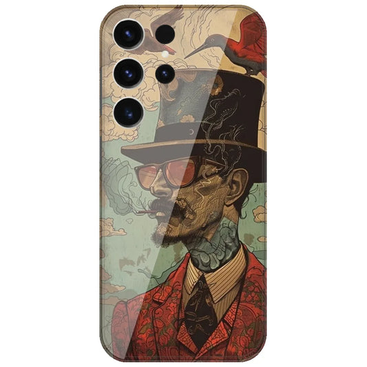 Top Hat Gentleman - Printed Silicone Case for Samsung Galaxy S26 Ultra