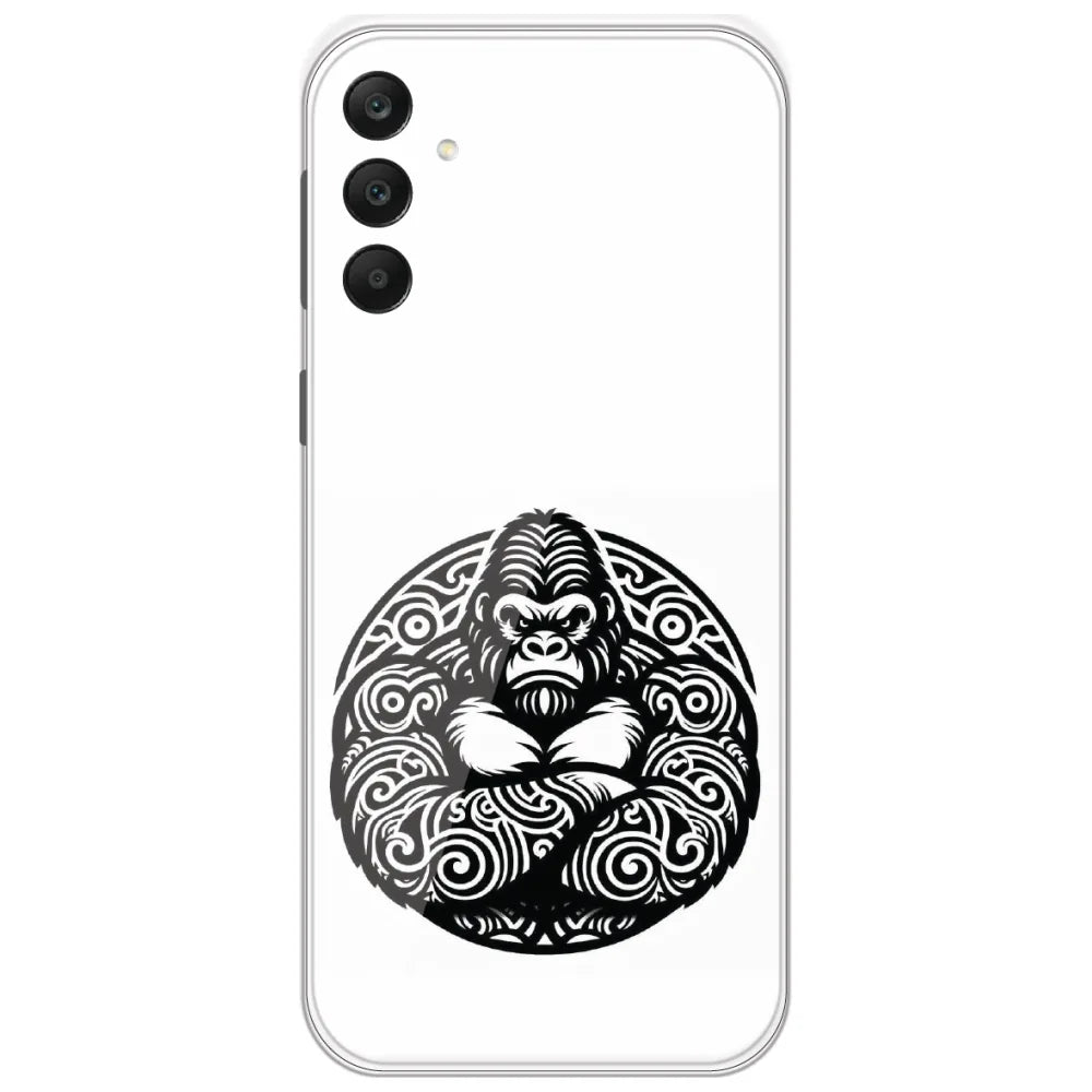 Tribal Gorilla - Printed Silicone Case for Samsung Galaxy A25