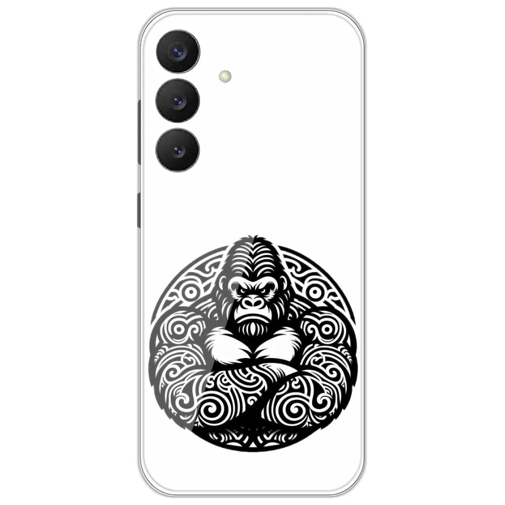 Tribal Gorilla - Printed Silicone Case for Samsung Galaxy S26