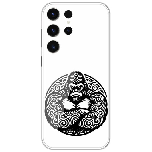 Tribal Gorilla - Printed Silicone Case for Samsung Galaxy S26 Ultra