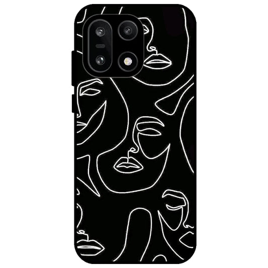 Two Faced - Glossy Metal Silicone Case for OnePlus 15