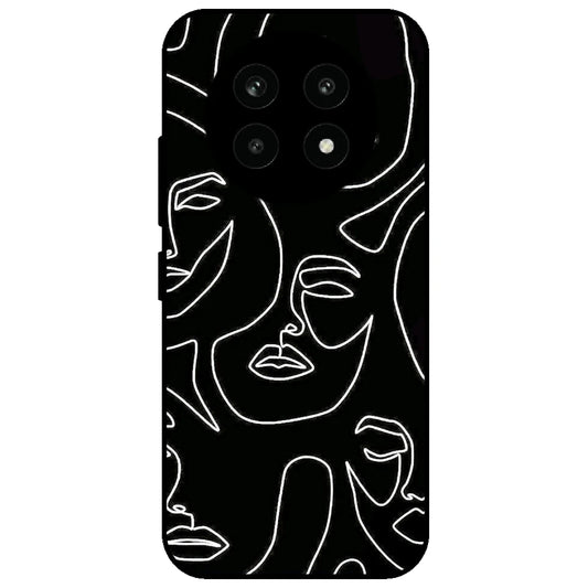 Two Faced - Glossy Metal Silicone Case for Realme 13 Pro 5G
