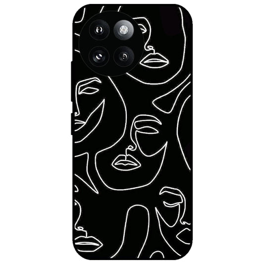 Two Faced - Glossy Metal Silicone Case for Redmi Xiaomi 14 Civi