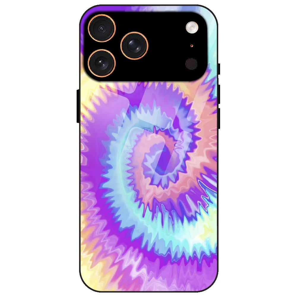 Unicorn Tie Dye - Glass Case for Apple iPhone 17 Pro Max