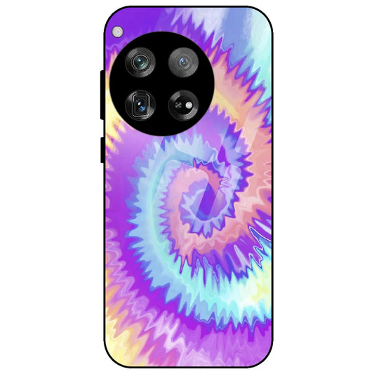 Unicorn Tie Dye - Glass Case for OnePlus 12