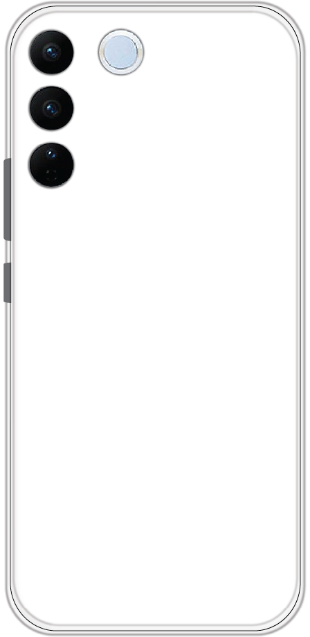 Vivo V27 back cover mockup - customisable soft silicone case