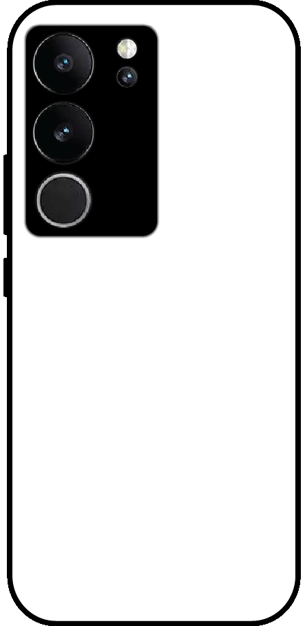 Vivo V29 5G back cover mockup - customisable glossy metal silicone case