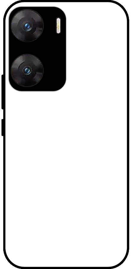 Vivo V29e back cover mockup - customisable glossy metal silicone case
