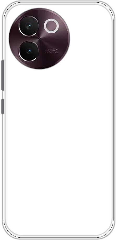Vivo V30e 5G back cover mockup - customisable soft silicone case