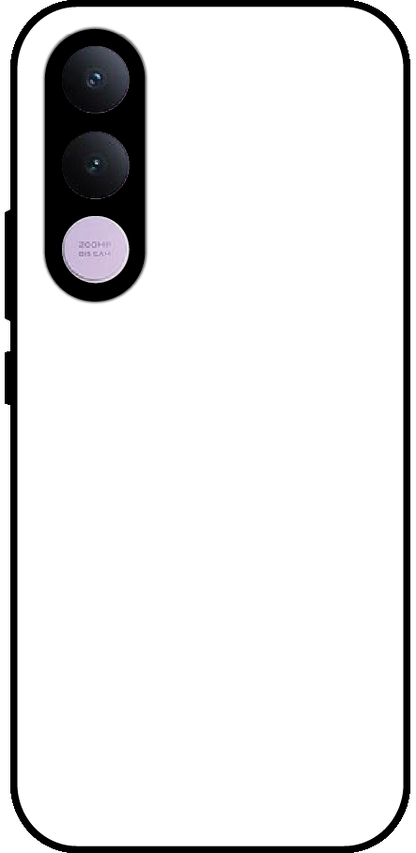 Vivo V70 FE back cover mockup - customisable glossy metal silicone case