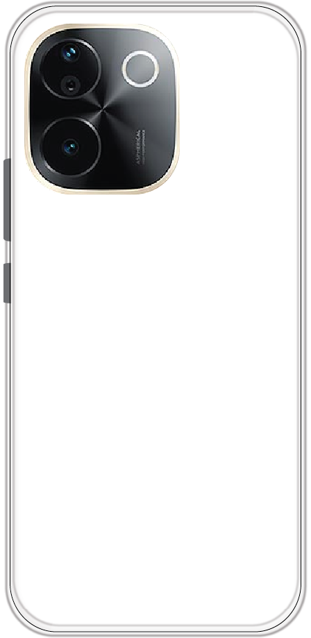 Vivo T3 Pro 5G back cover mockup - customisable soft silicone case