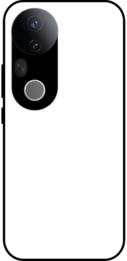 Vivo T4 Ultra back cover mockup - customisable glossy metal silicone case