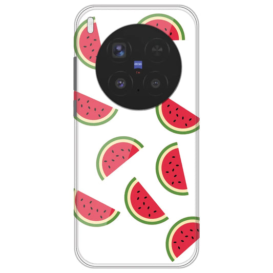 Watermelons - Clear Printed Silicone Case for Vivo X300 Pro