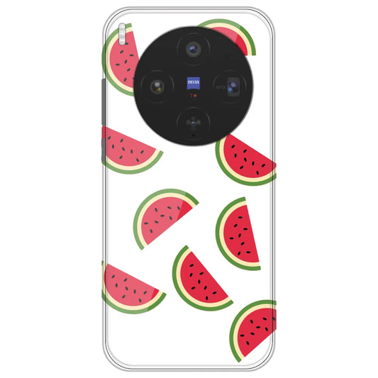 Watermelons - Clear Printed Silicone Case for Vivo X300