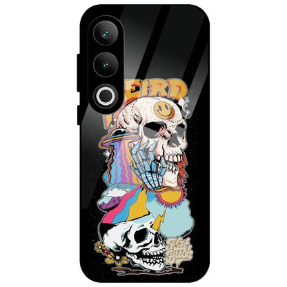 Weird Skull Graffiti - Glass Case for OnePlus Nord CE 4