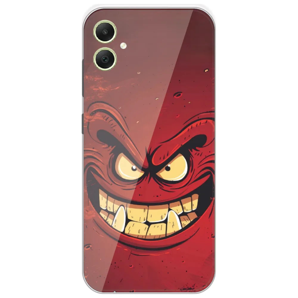 Wicked Red Grin - Printed Silicone Case for Samsung Galaxy A05