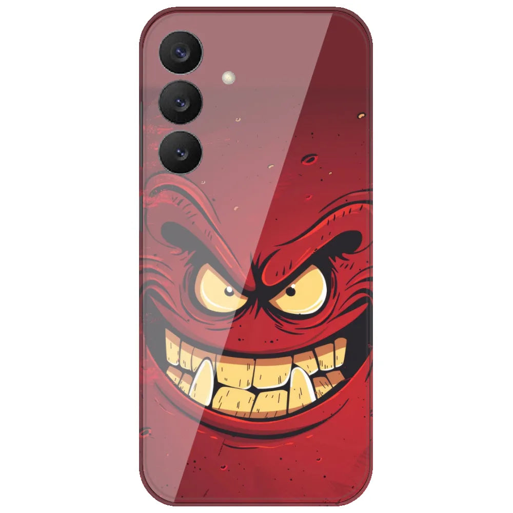 Wicked Red Grin - Printed Silicone Case for Samsung Galaxy S26
