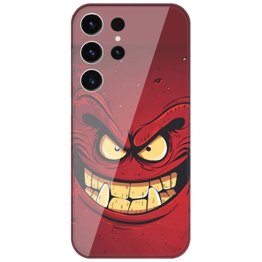 Wicked Red Grin - Printed Silicone Case for Samsung Galaxy S26 Ultra