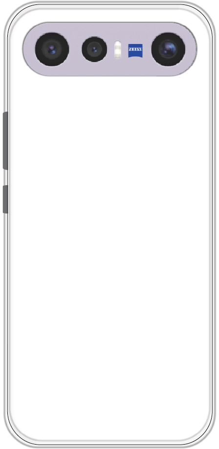 Vivo X300 FE back cover mockup - customisable soft silicone case