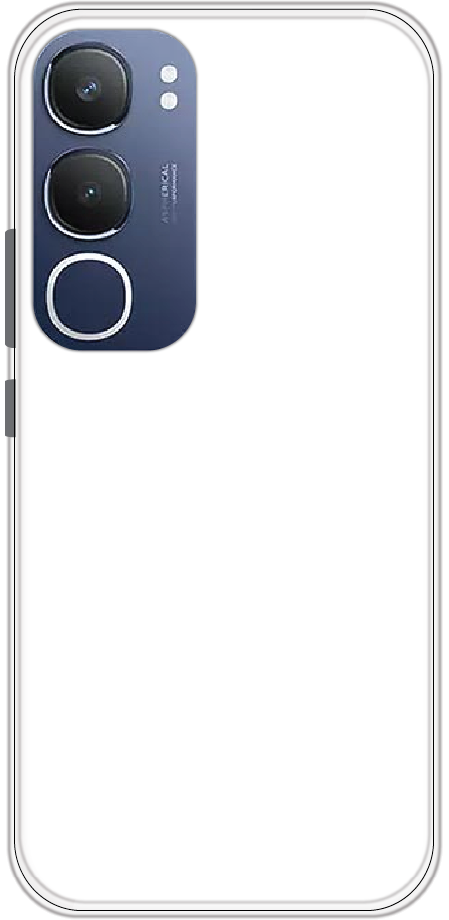 Vivo Y29 back cover mockup - customisable soft silicone case