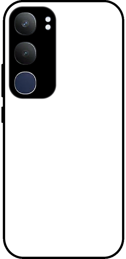 Vivo Y29 back cover mockup - customisable glossy metal silicone case