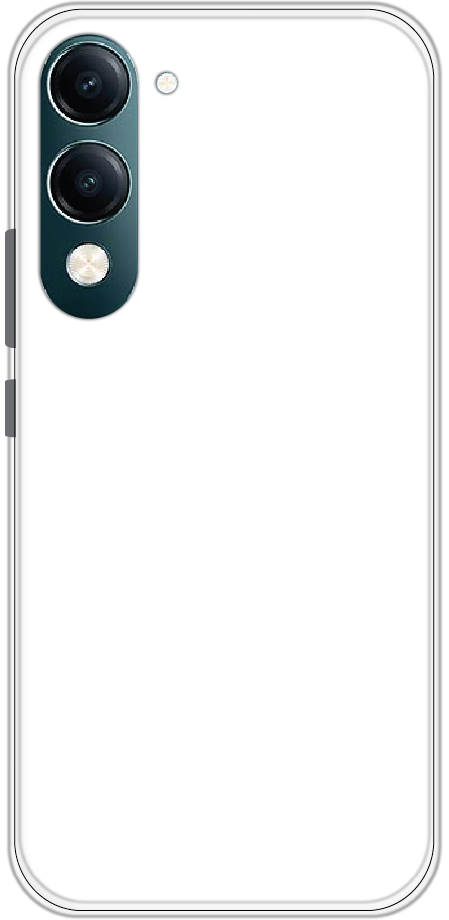 Vivo Y29s back cover mockup - customisable soft silicone case